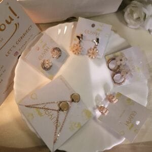 Jewellery Gift Hamper for her with Personalised Card