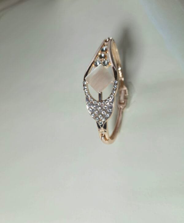 Rose Gold Crystal Bracelet - Image 3