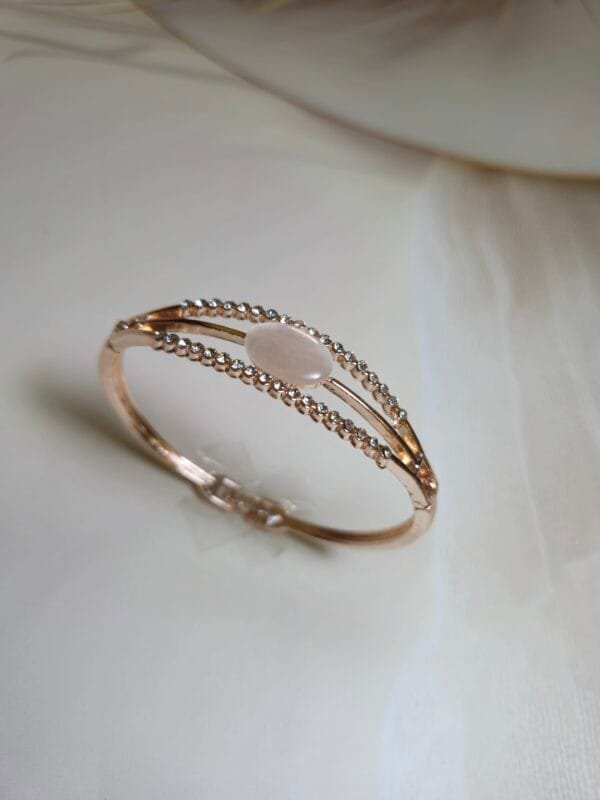 Chic Rose Gold Glamour Bracelet