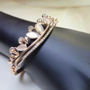 Petal Crown Charm Bracelet