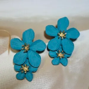 Blossom Charm Clay Earrings