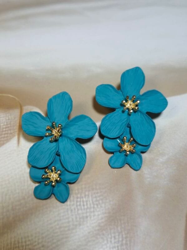 Blossom Charm Clay Earrings