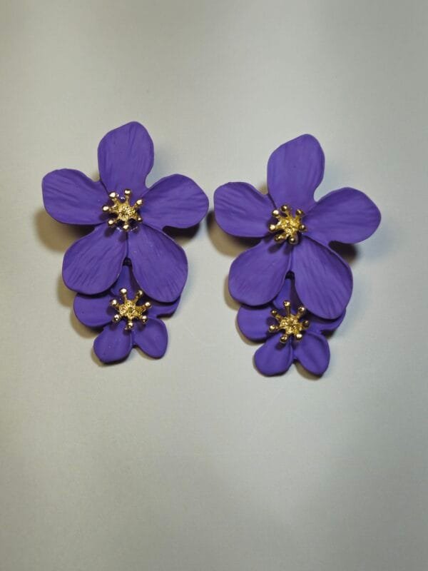 Blossom Charm Clay Earrings