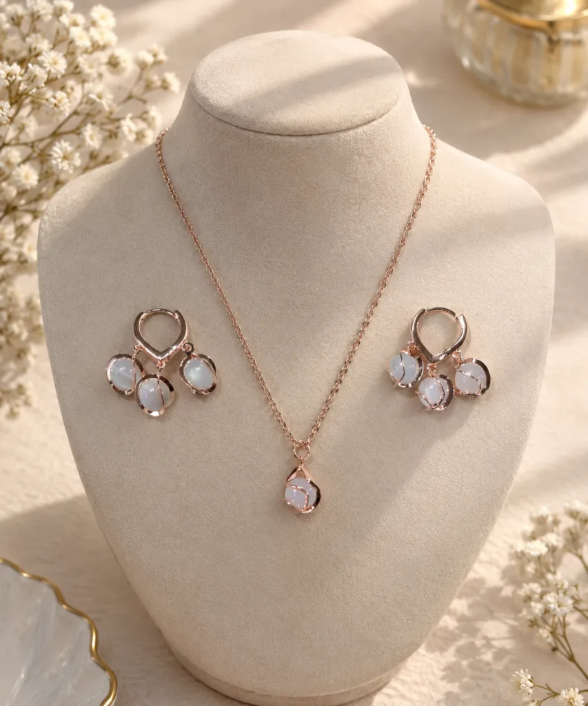 Eiliyah | Iridecent Glow Pendant Set
