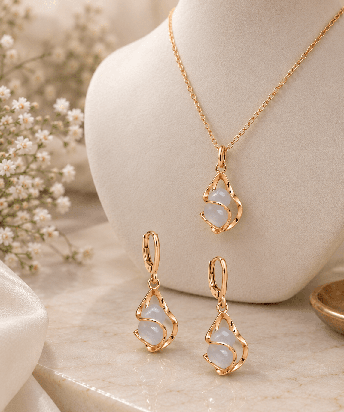 Iridescent Glow Pendant Set - Image 2